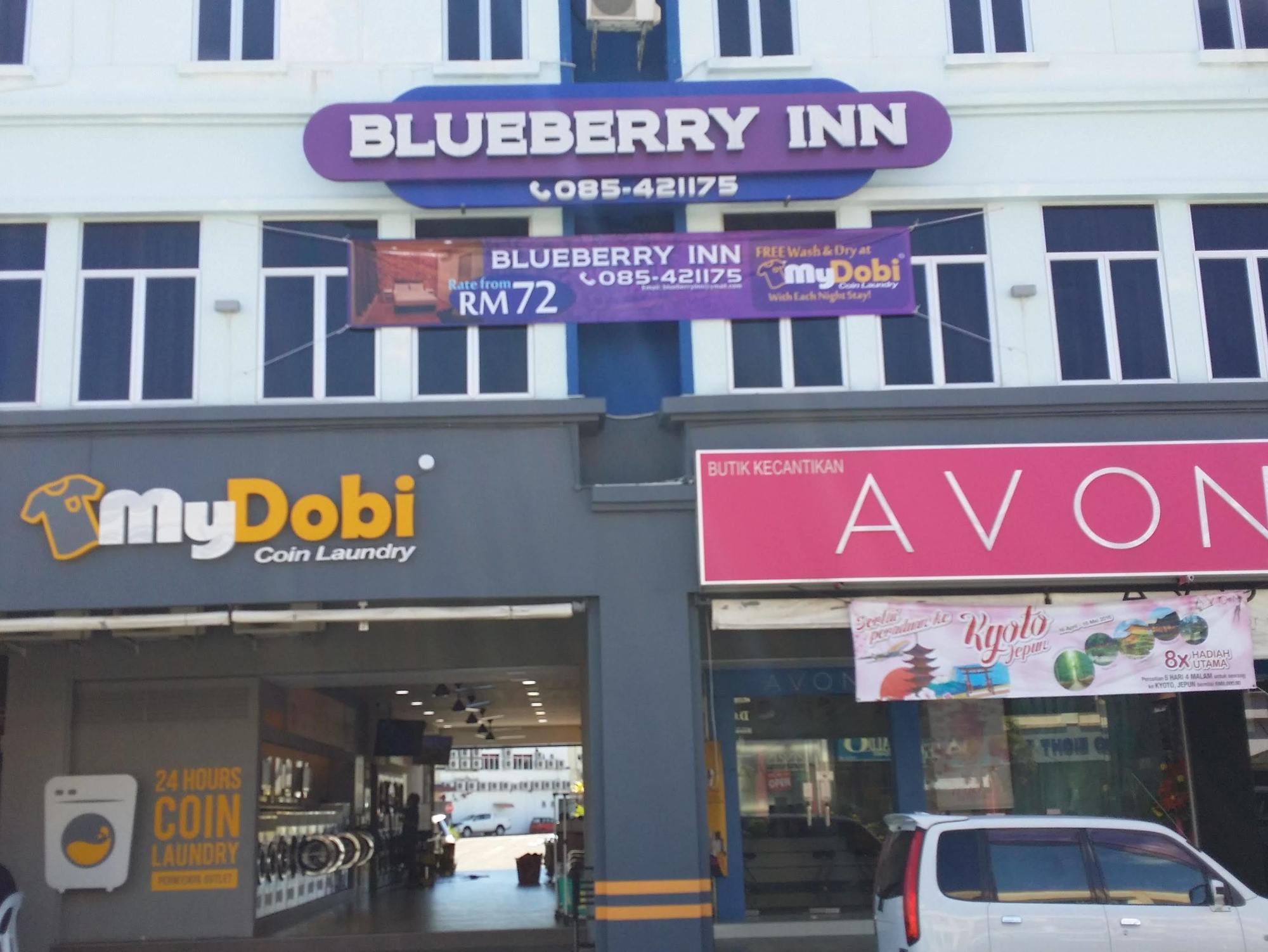 Blueberry Inn Miri Buitenkant foto